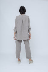 Camisa Linho Manga Longa