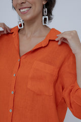 Chemise Linho C/ Fenda