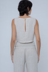 Cropped Linho