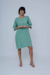 Vestido Linho Curto